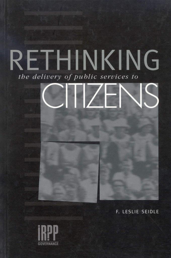 Rethinking the Delivery of Public Services to Citizens